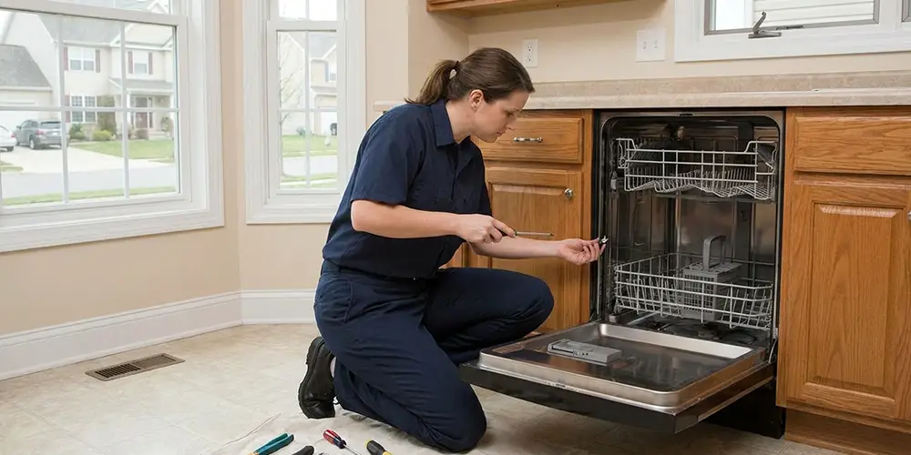 Dishwasher Latch Replacement in Chicopee, MA