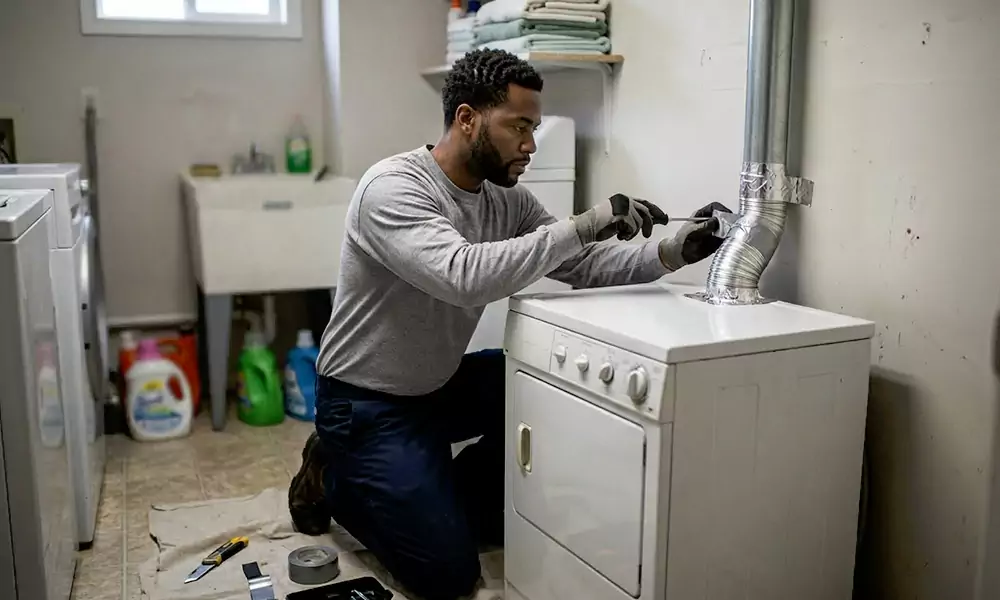 Dryer Vent Repair in Chicopee, MA
