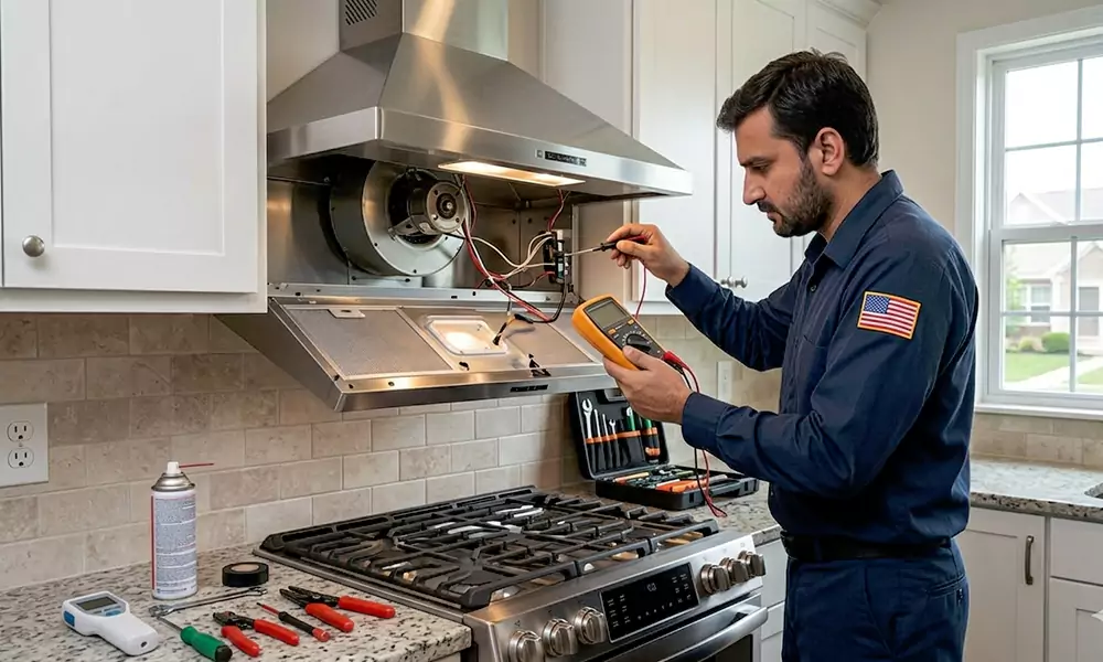 Range Hood Repair in Chicopee, MA