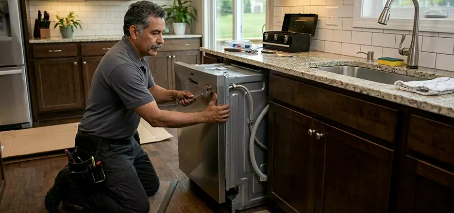 Same Day Dishwasher Installation in Chicopee