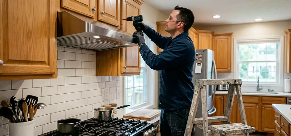 Wood Range Hood Installation Chicopee